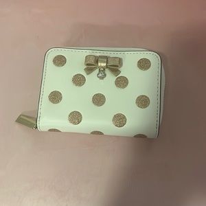 kate spade wrapping party small zip wallet NWT